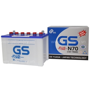ẮC QUY KHỞI ĐỘNG GS 12V-70AH (20HR), N70